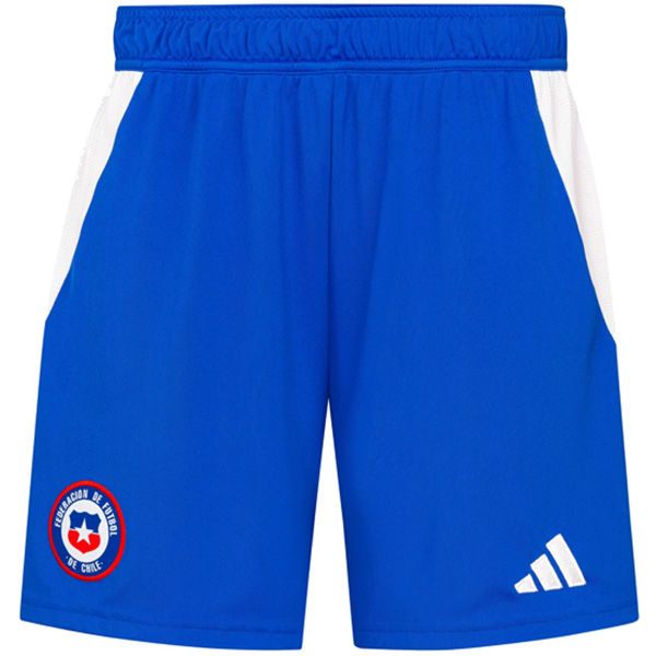 Chile pantaloncini maglia da casa da uomo prima uniforme da calcio abbigliamento sportivo pantaloni maglia da calcio Euro 2024 coppa